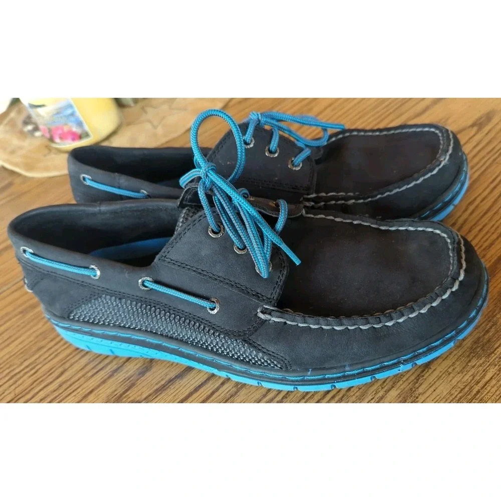 Sperry Billfish 3-Eye Boat‎ Shoes US Size 11.5M Navy Blue